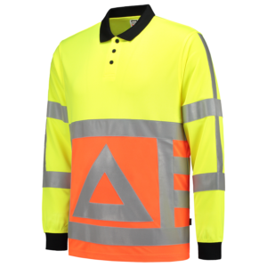 Poloshirt Verkeersregelaar Lange Mouw