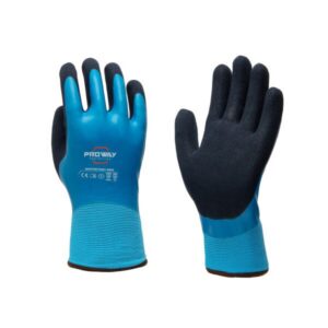 Proway PWH-6810 winter werkhandschoenen met dubbele latex coating