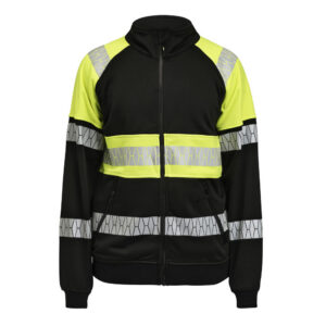 Jobman 5225 Sweatshirt Full-Zip Hi-Vis